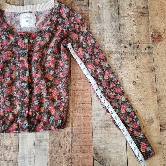 H&M L.O.G.G. | Floral Cardigan | M - Picture 8 of 8